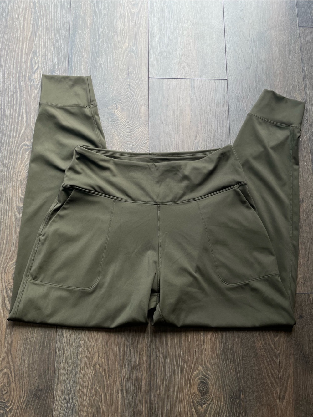NWOT Olive Green Legging Jogger Pants
